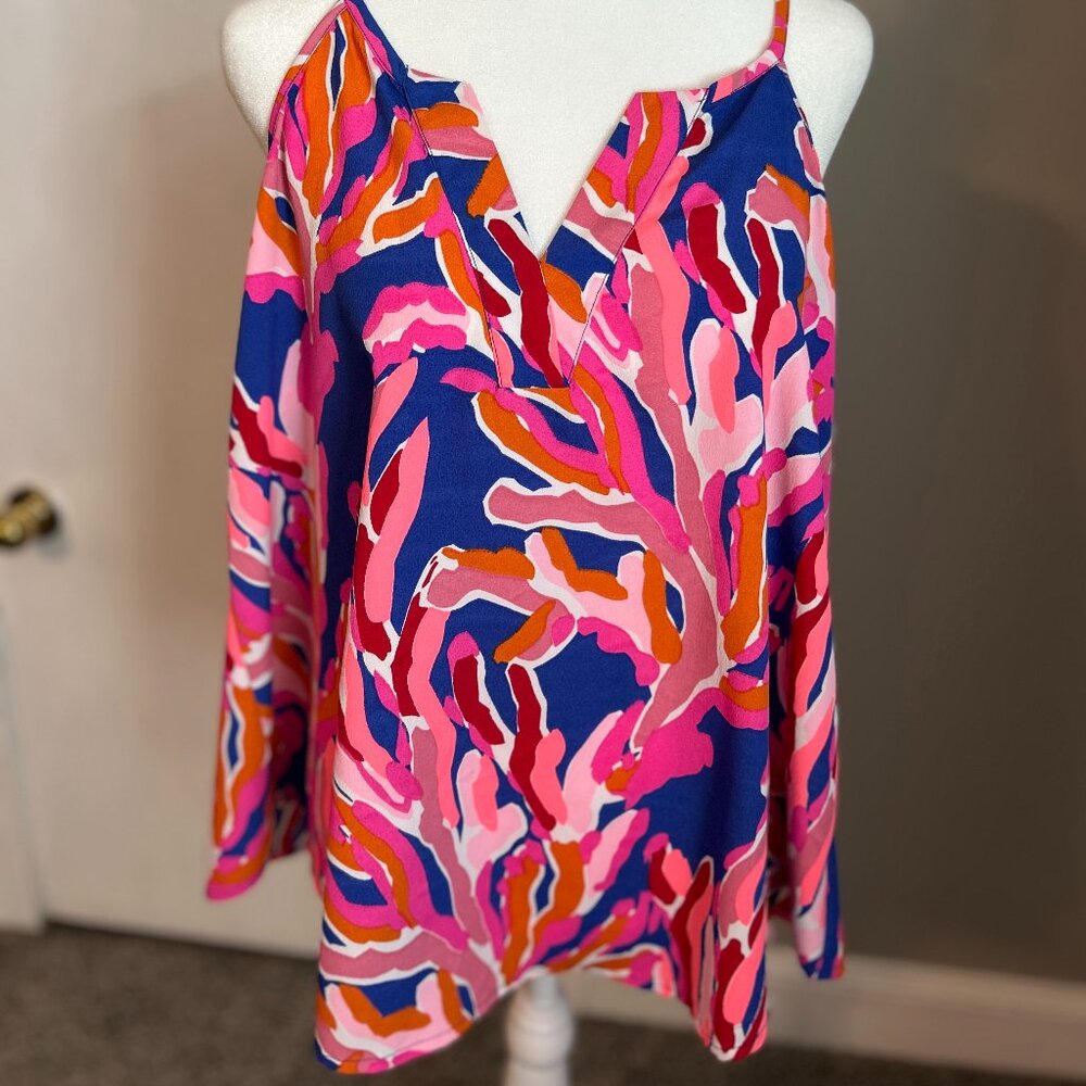 Southern Frock Colorful Tank Size M
